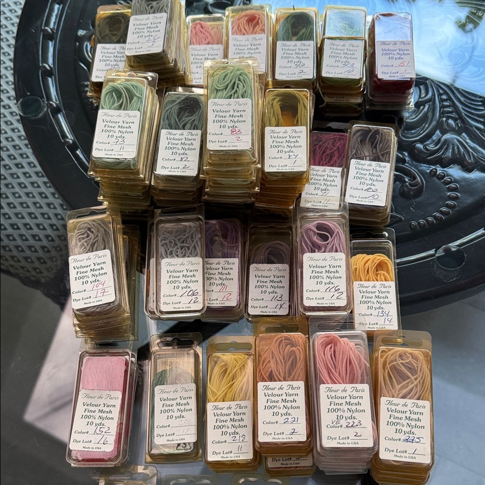 Assorted Fleur de Paris 81 pieces of an Embroidery Floss Collection